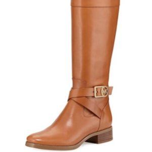 Michael Kors Bryce Leather Riding Boot (Size 9.5)